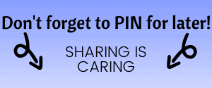 "don't forget to pin on pinterest!" written on purple background