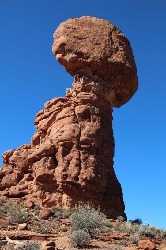 balanced rock arches national park